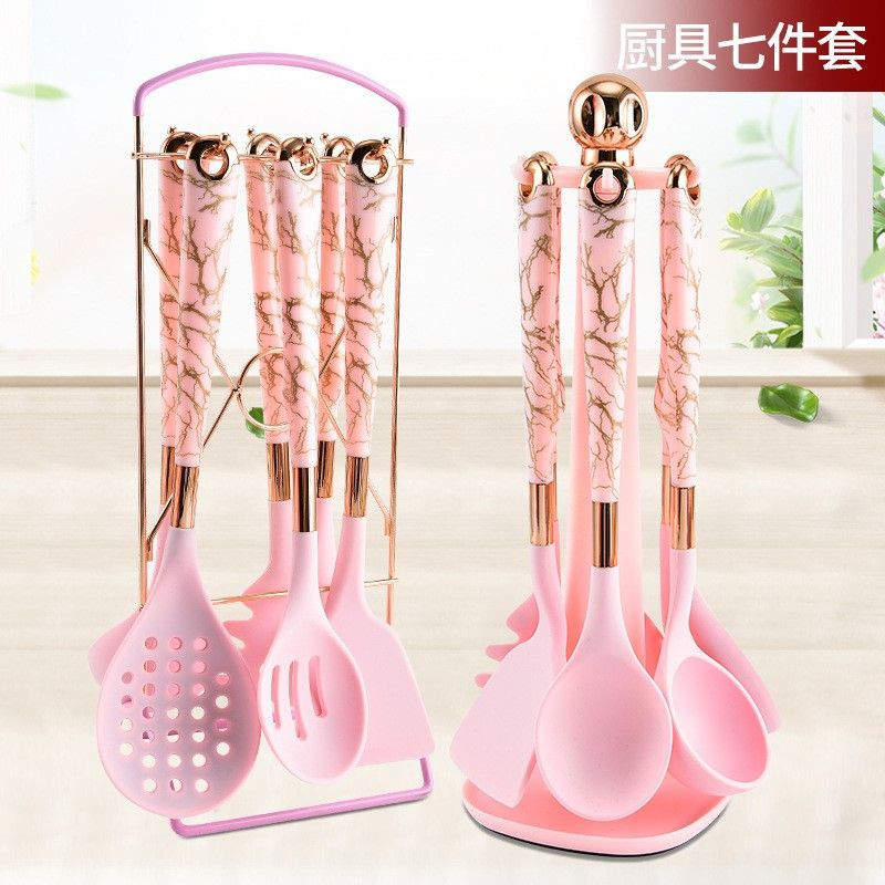 Household Non-stick Spatula 7 Piece Set